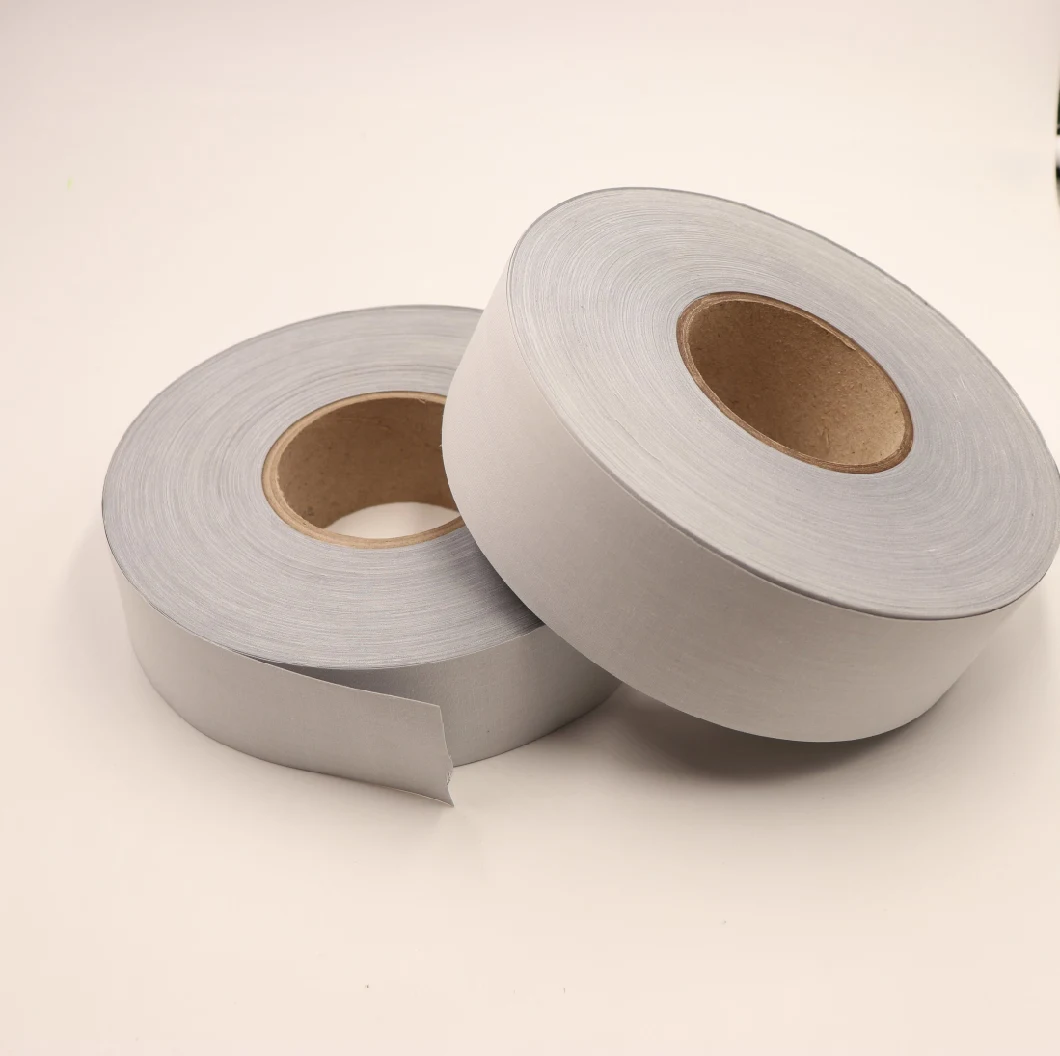 Promotion Cheap Ordinary Reflective Tape Low Visible Reflecting Fabric for Piping
