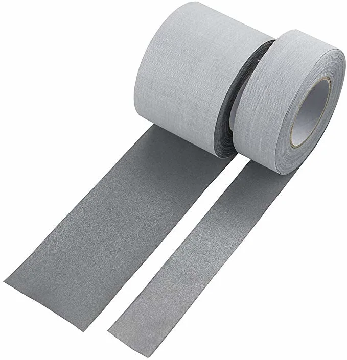 100% Polyester Ordinary Reflective Illuminate Warning Fabric, Cheap Reflective Tape