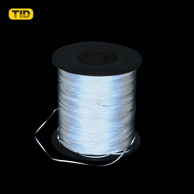 1.0mm Width Reflective Yarn for Safety Rope, Ribbon