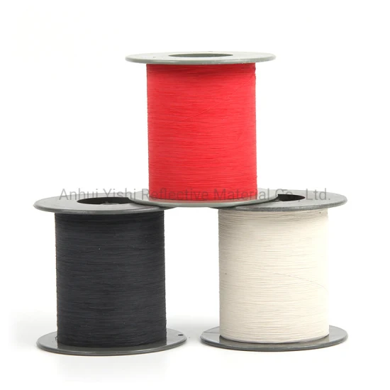 High Luster Retro Reflective Thread Reflect Fabric Yarn for Knitting Weaving Embroidery