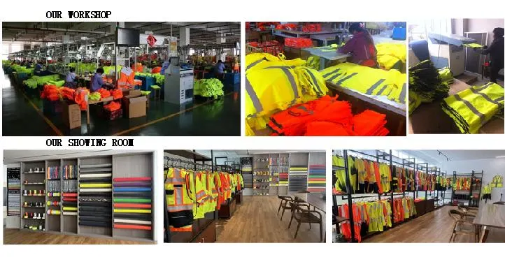 High Quality 3m Safety Workwear High Visibility Safety Vest