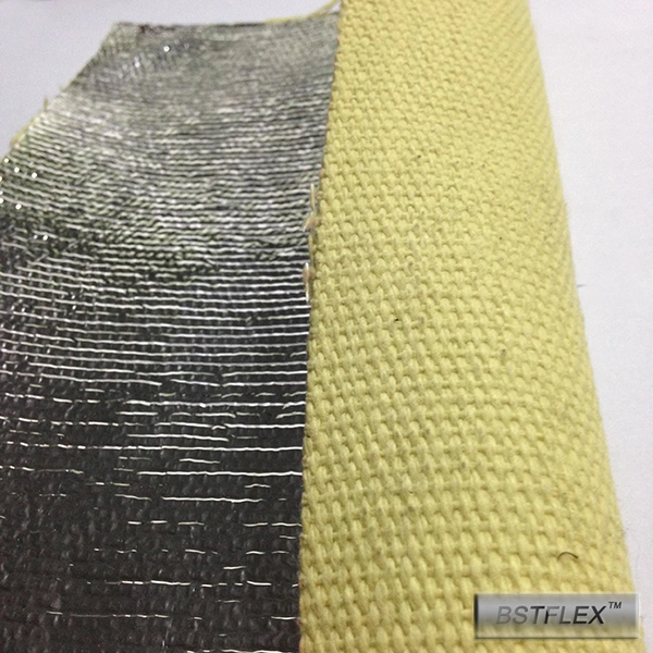 High Temperature Heat Reflective Aluminized Woven Kevlar Fabric