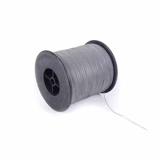 Polyester Fabric High Visibility Customized Width Silver Reflective Yarn for Webbing